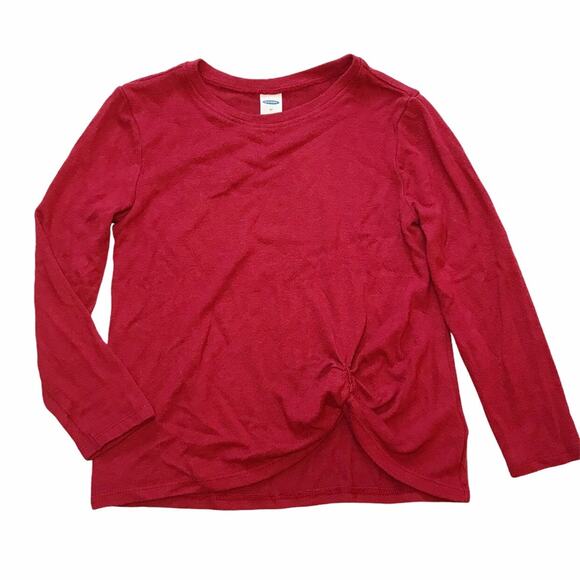 Old Navy Girls Red Knot Top 5T - Picture 1 of 5